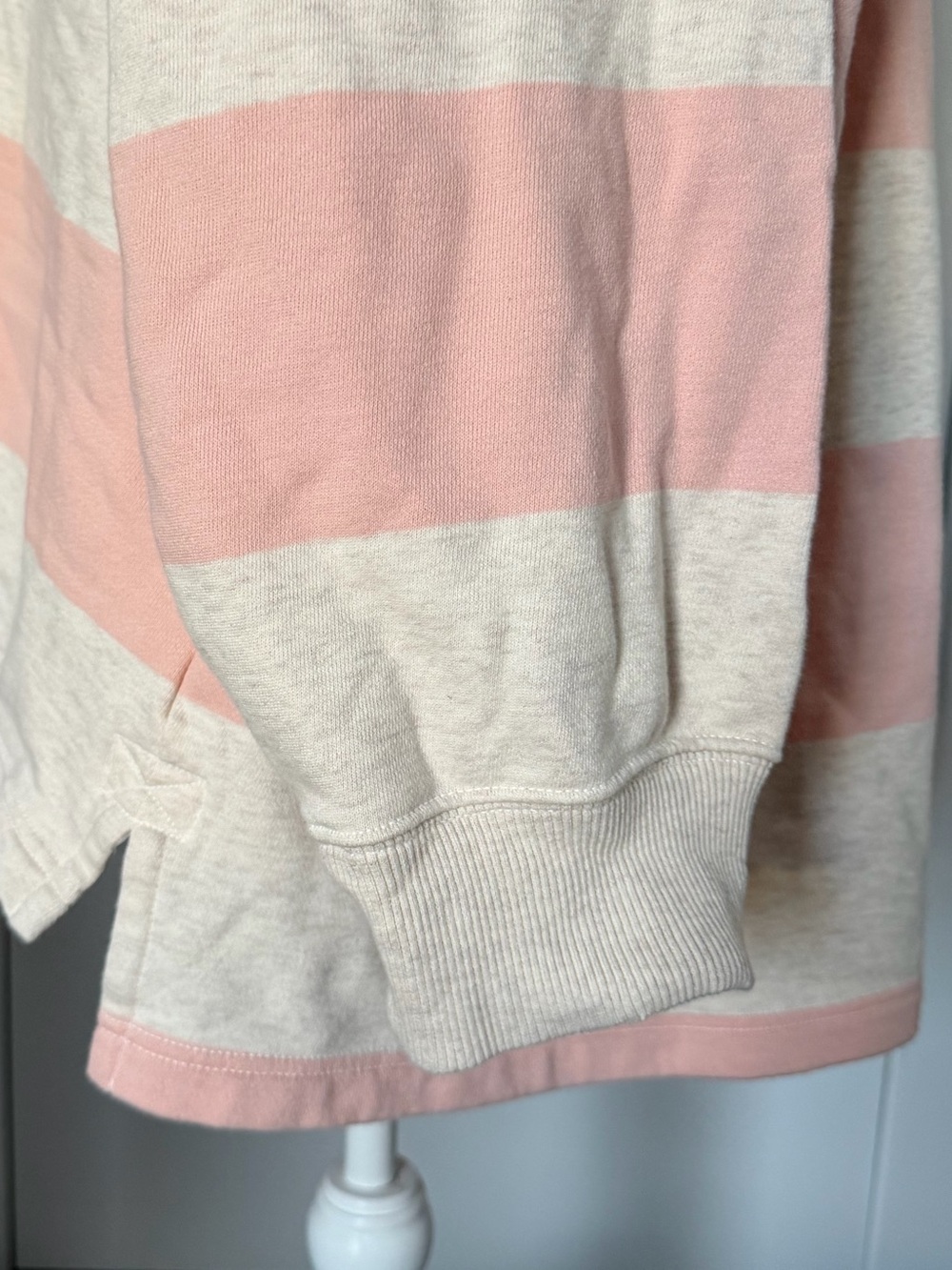 Aerie Oversized Striped Rugby Top - Picture 4 of 10